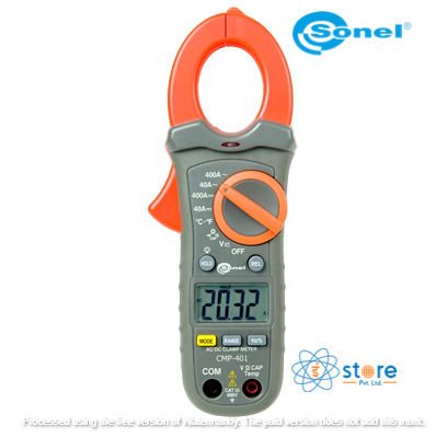 Sonel Digital AC/DC Clamp Meter 400A CMP-401